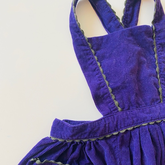 CARAMEL corduroy suspender skirt /pinafore dress 3T - Picture 2 of 6